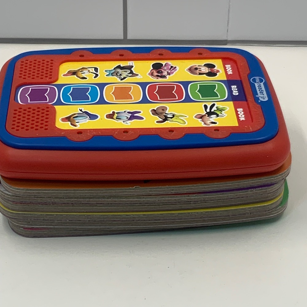 Disney Junior Mickey Mouse Me Reader Jr Electronic‎ Reader and 6 Board Book Set - Picture 9 of 10